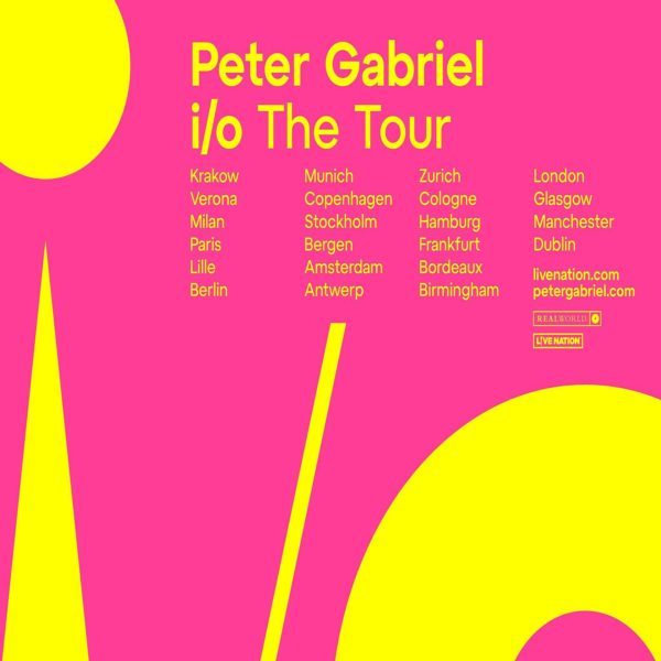 Peter Gabriel Announces New Album i/o for 2023 Release and First Tour