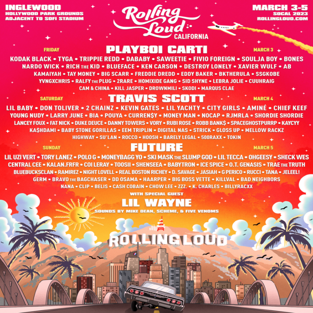 Rolling Loud California Announces Travis Scott, Future & Playboi Carti ...