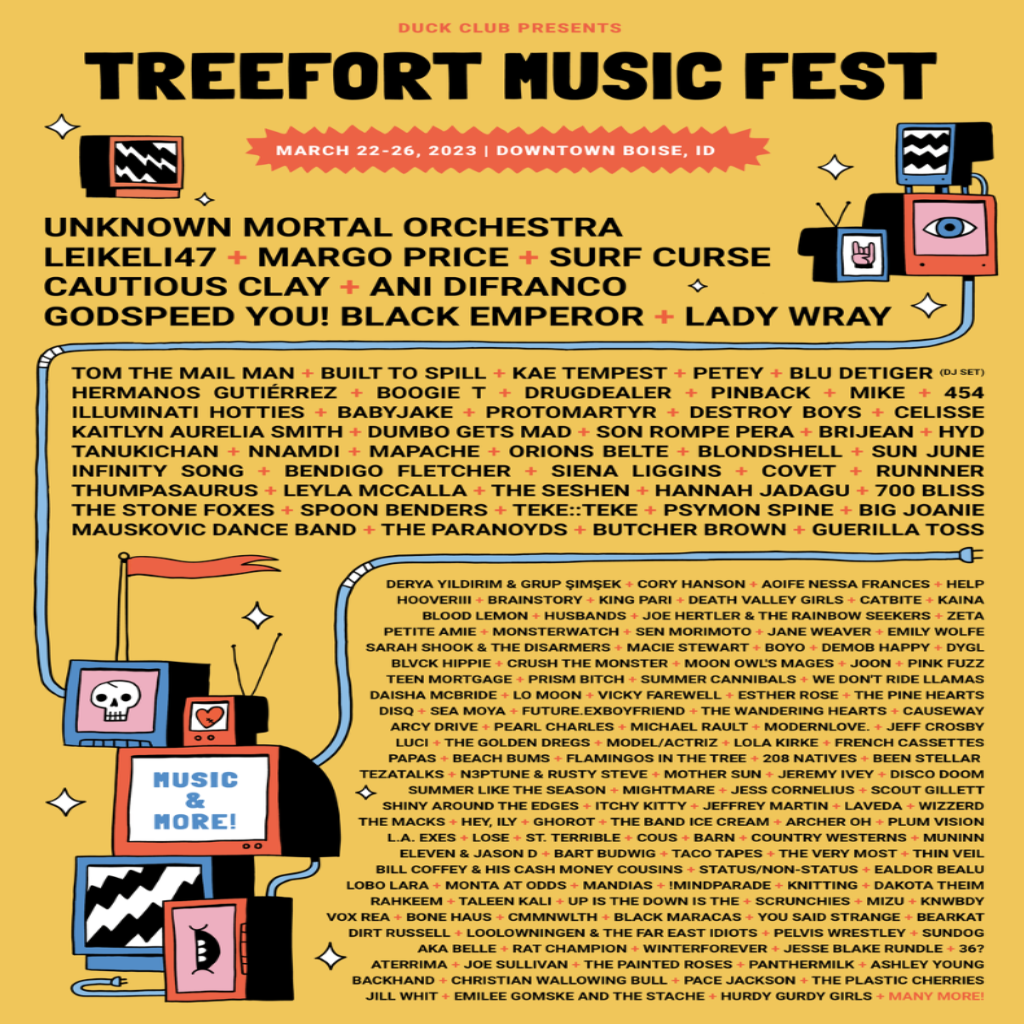 Treefort Music Festival Announces First Wave Of 2023 Lineup Featuring