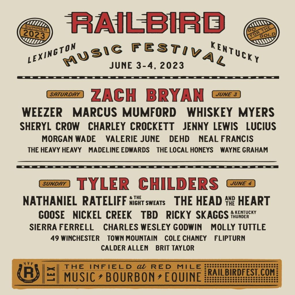 Railbird Music Festival Announces 2023 Lineup Featuring Jenny Lewis