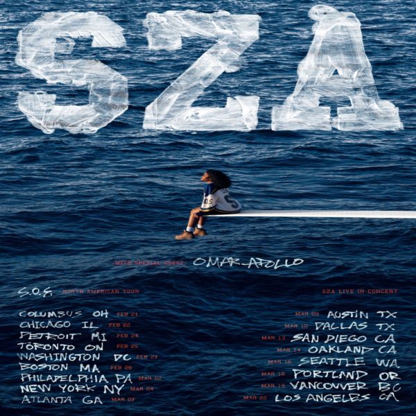 tour dates for sza