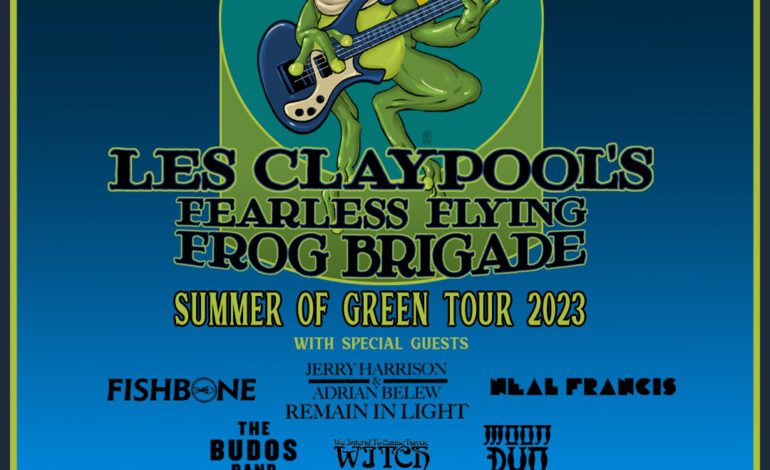Les Claypool’s Fearless Flying Frog Brigade at The Salt Shed on July 2