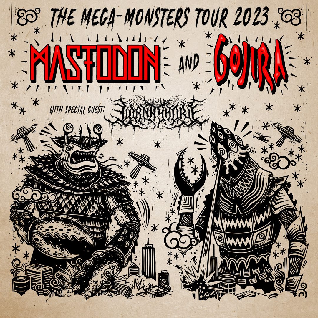 Mastodon and Gojira at Coney Island Amphitheater on August 12th, 2023
