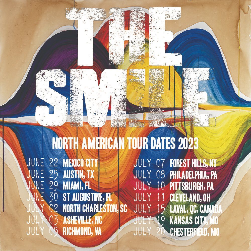 the smile tour dates europe