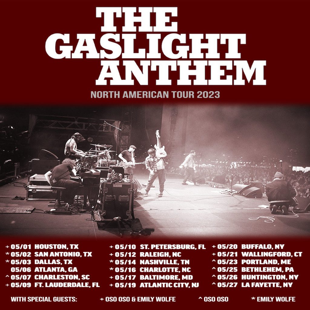 Gaslight Anthem Announces Spring 2023 Tour Dates mxdwn Music