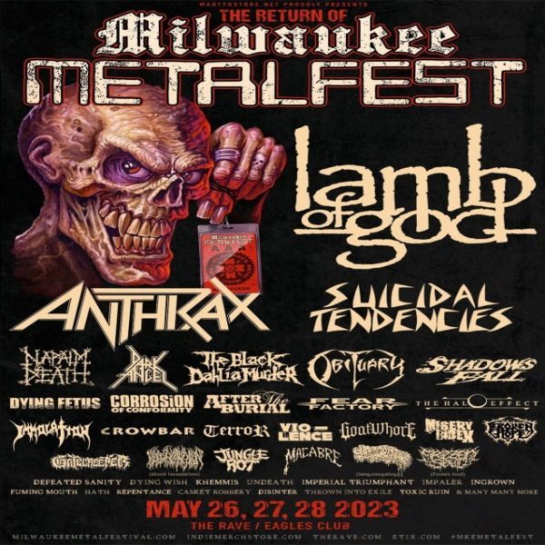 Milwaukee Metal Festival Announces 2023 Lineup Featuring Lamb of God ...