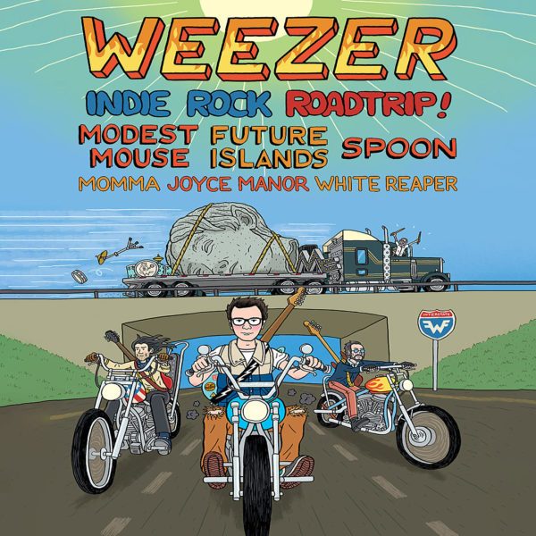 Weezer Announces Summer Tour Dates Featuring Spoon, Modest Mouse, White