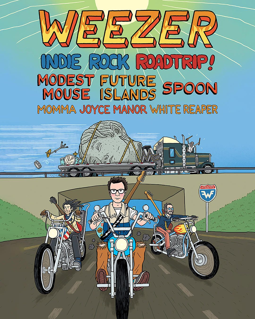 Show Weezer Music - mxdwn March at 16 Roxy Surprise the on
