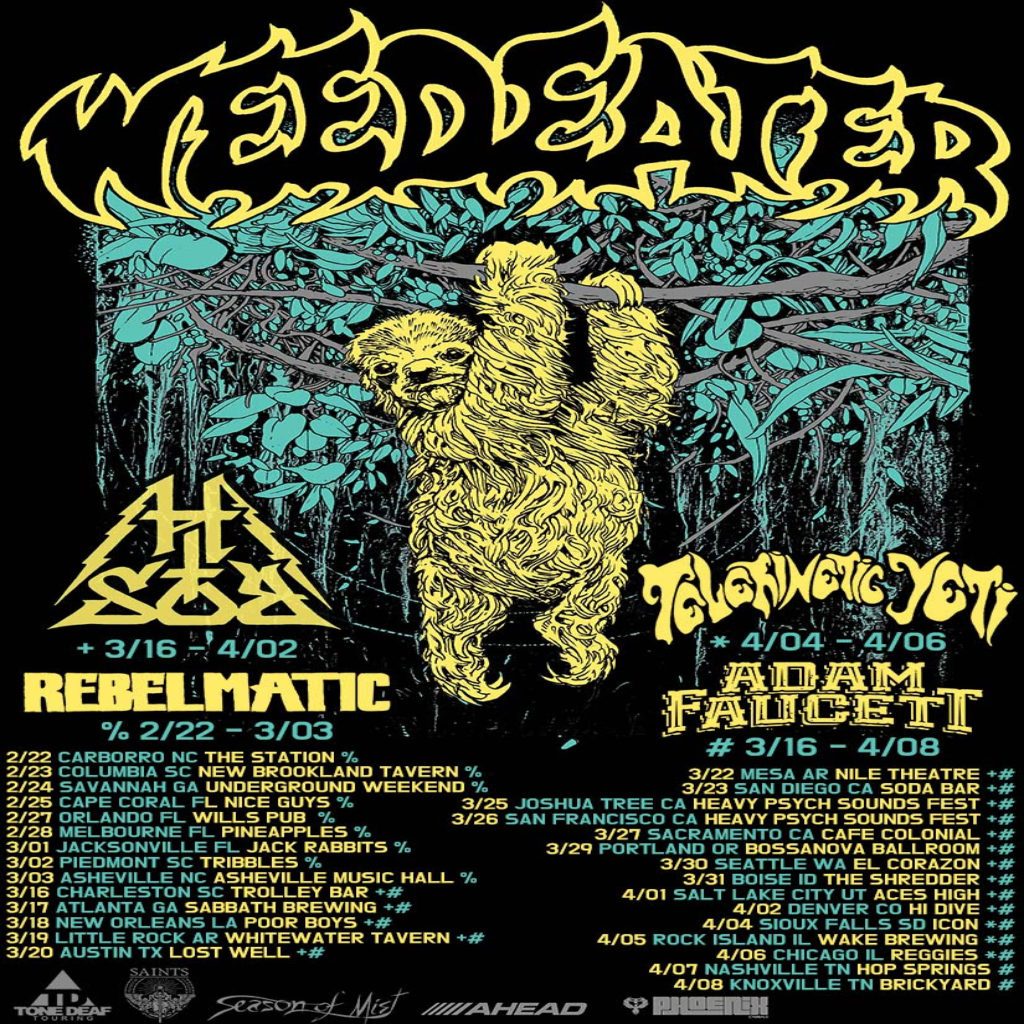 weedeater uk tour