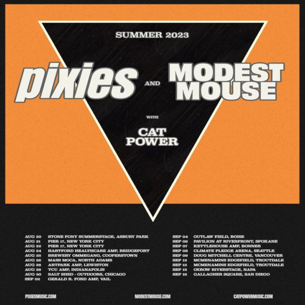 pixies and modest mouse tour