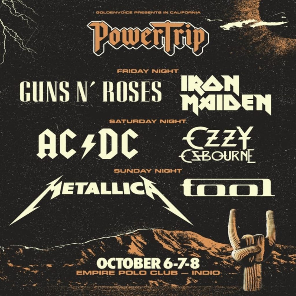 Power Trip Announces 2023 Lineup Featuring AC/DC, Iron Maiden, Ozzy ...