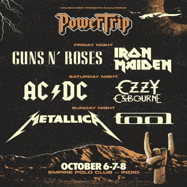 Power Trip Announces Lineup Featuring AC/DC, Iron Maiden, Ozzy Osbourne and More - mxdwn Music