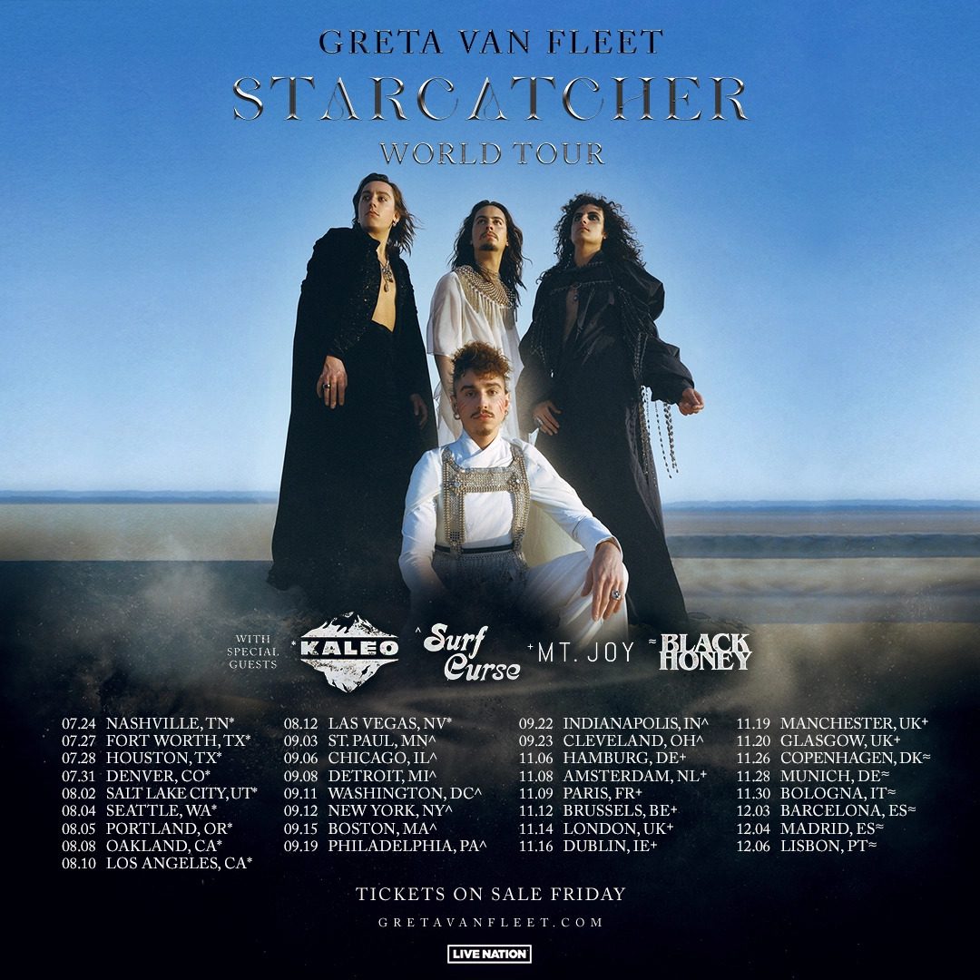 Greta Van Fleet Releases New Song "Sacred The Thread"; Announces Album