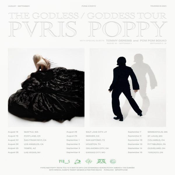 Poppy Announces Summer 2023 North American Tour With PVRIS