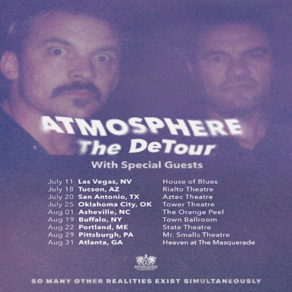 Atmosphere Announces Summer 2023 Tour Dates mxdwn Music