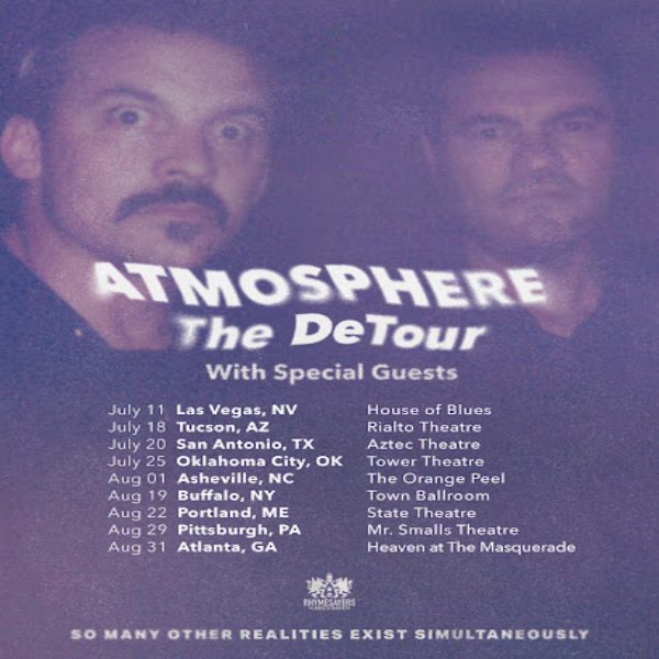 Atmosphere Announces the SUMMERTIME 2023 Tour - Rhymesayers