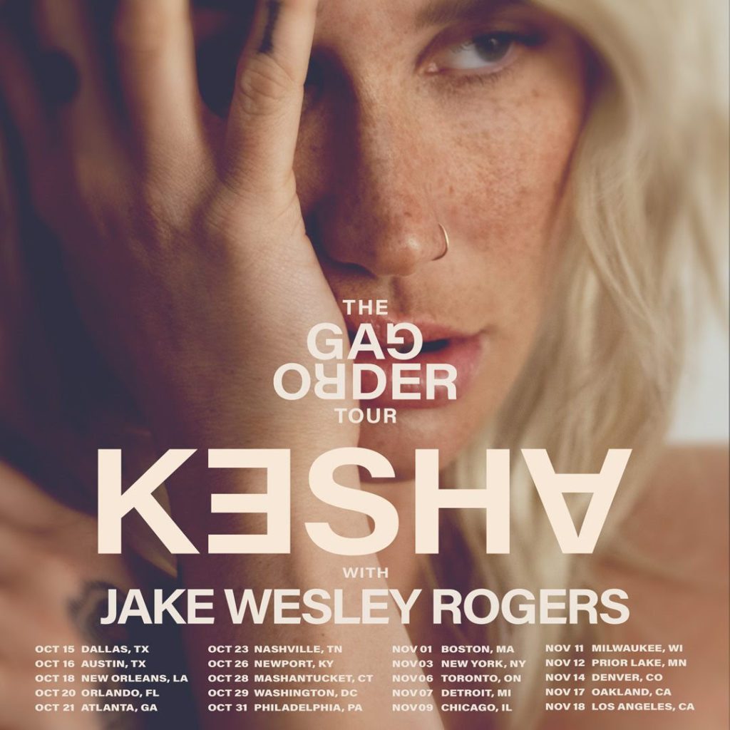 Kesha Announces Fall 2023 Gag Order Tour Dates Mxdwn Music