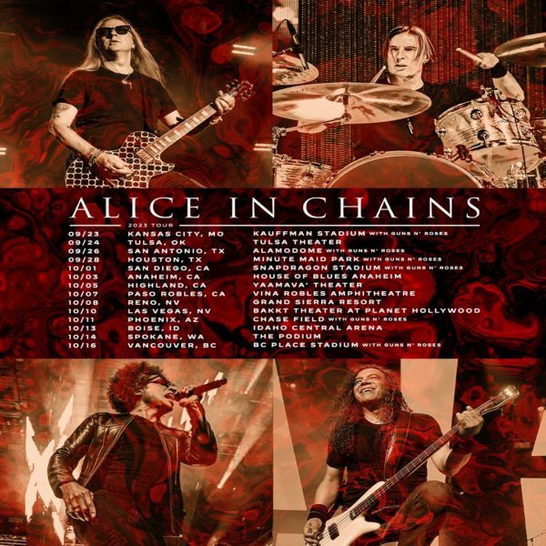 alice and chains tour 2023