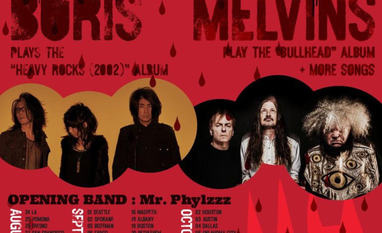 Boris & Melvins at Mohawk’s Austin on October 3rd!