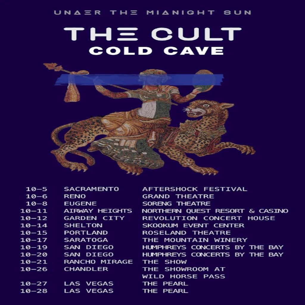 the cult tour dates usa