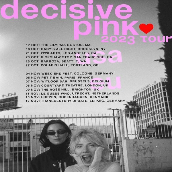 Decisive Pink Announces Fall 2023 Tour Dates - mxdwn Music