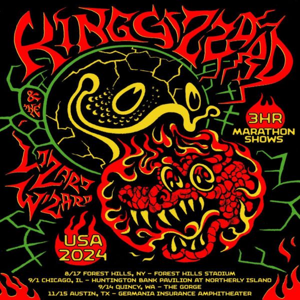 King Gizzard & The Lizard Wizard Announce Summer 2024 U.S. Tour Dates