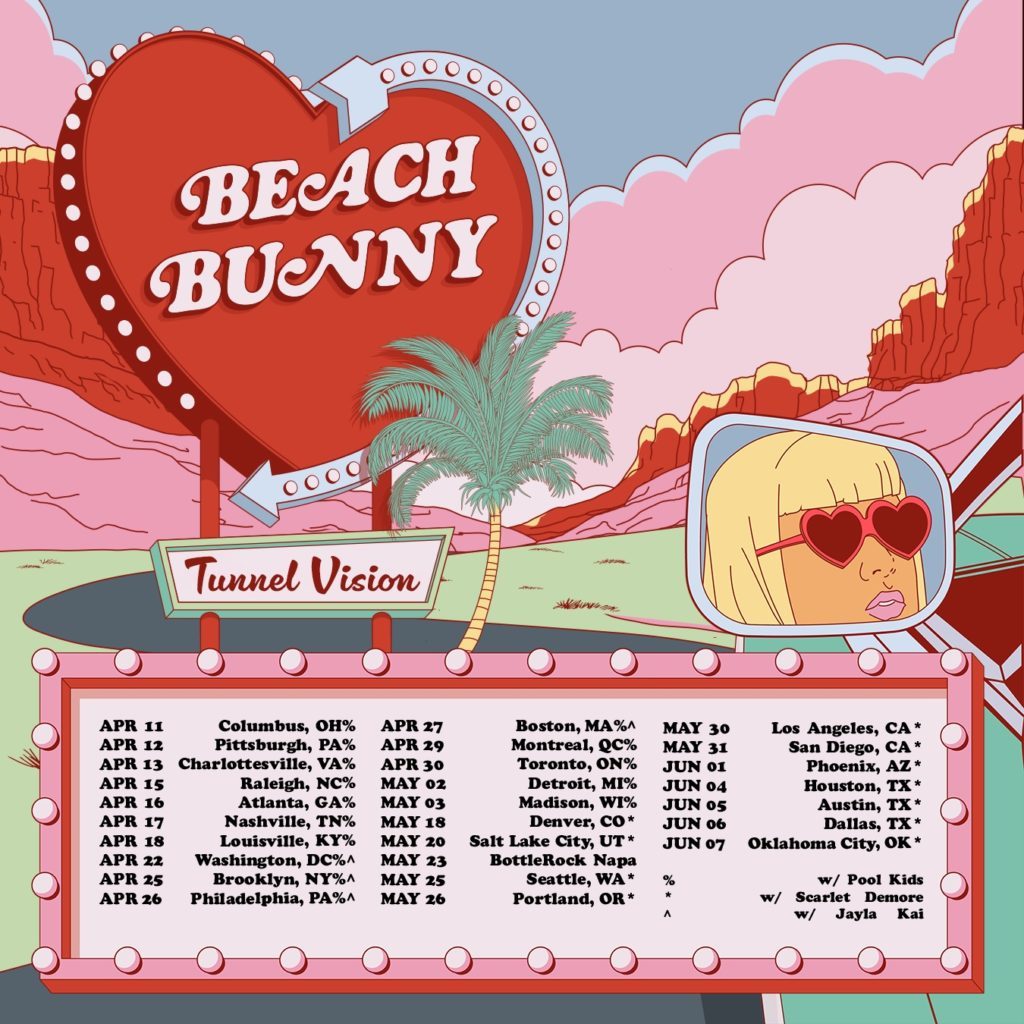 Beach Bunny Announce Spring 2025 North American Tour Dates mxdwn Music