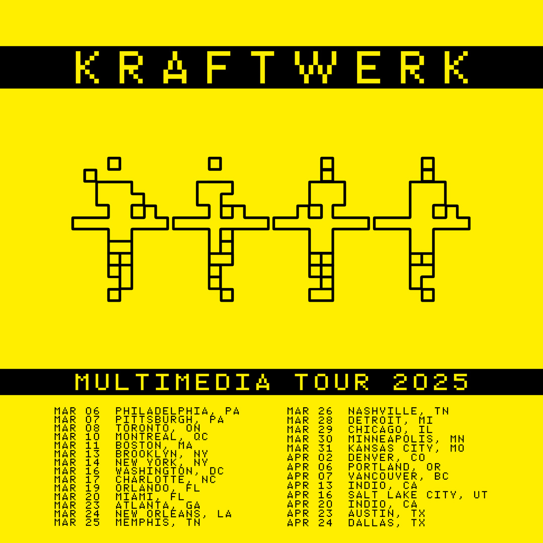 Kraftwerk Announce Spring 2025 North American Tour Dates mxdwn Music