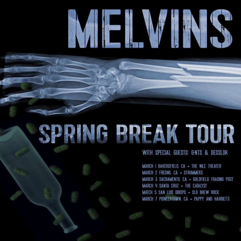 The Melvins Announce ‘Spring Break’ 2025 California Tour Dates With