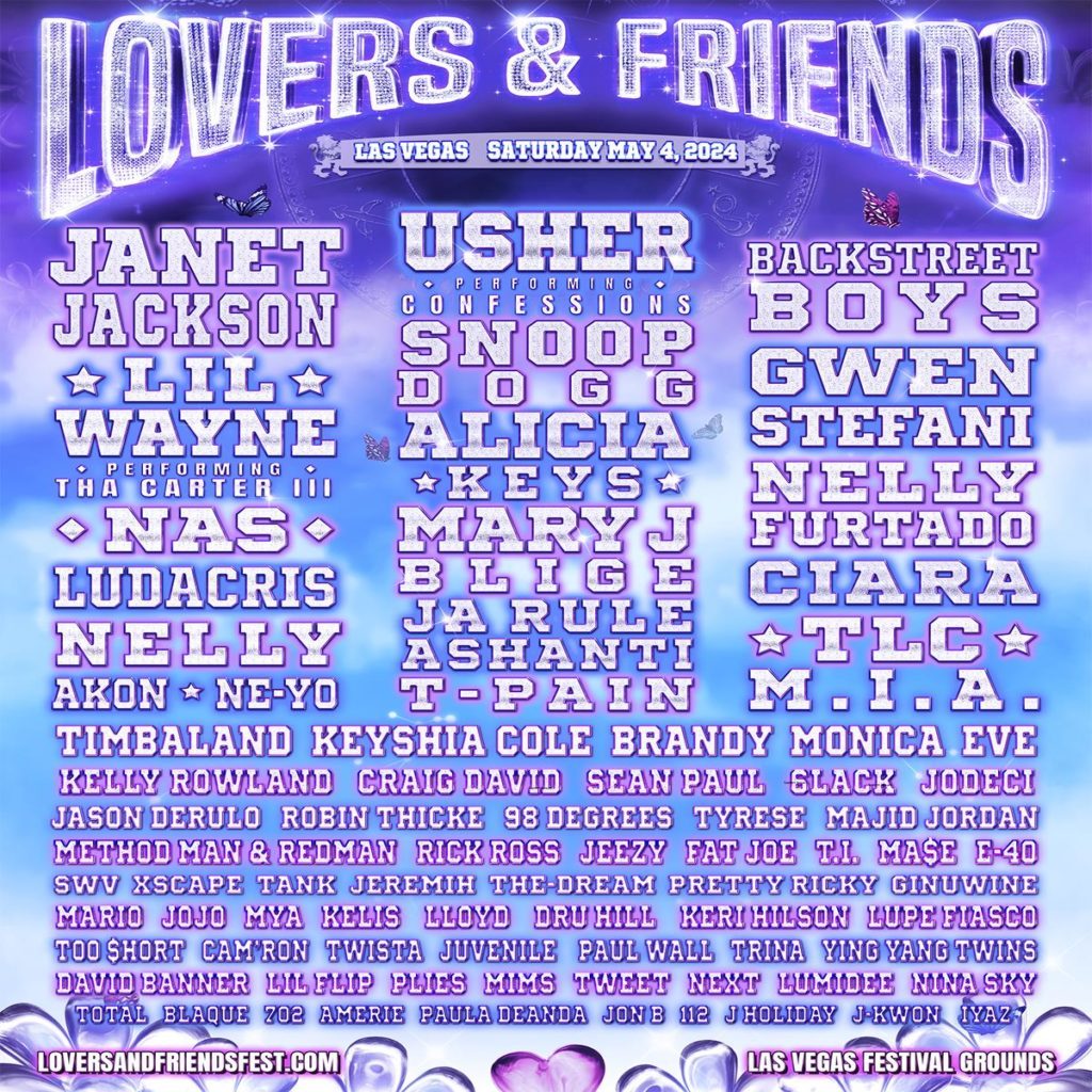 Lovers & Friends Announce 2024 Lineup Featuring Snoop Dogg, Alicia Keys