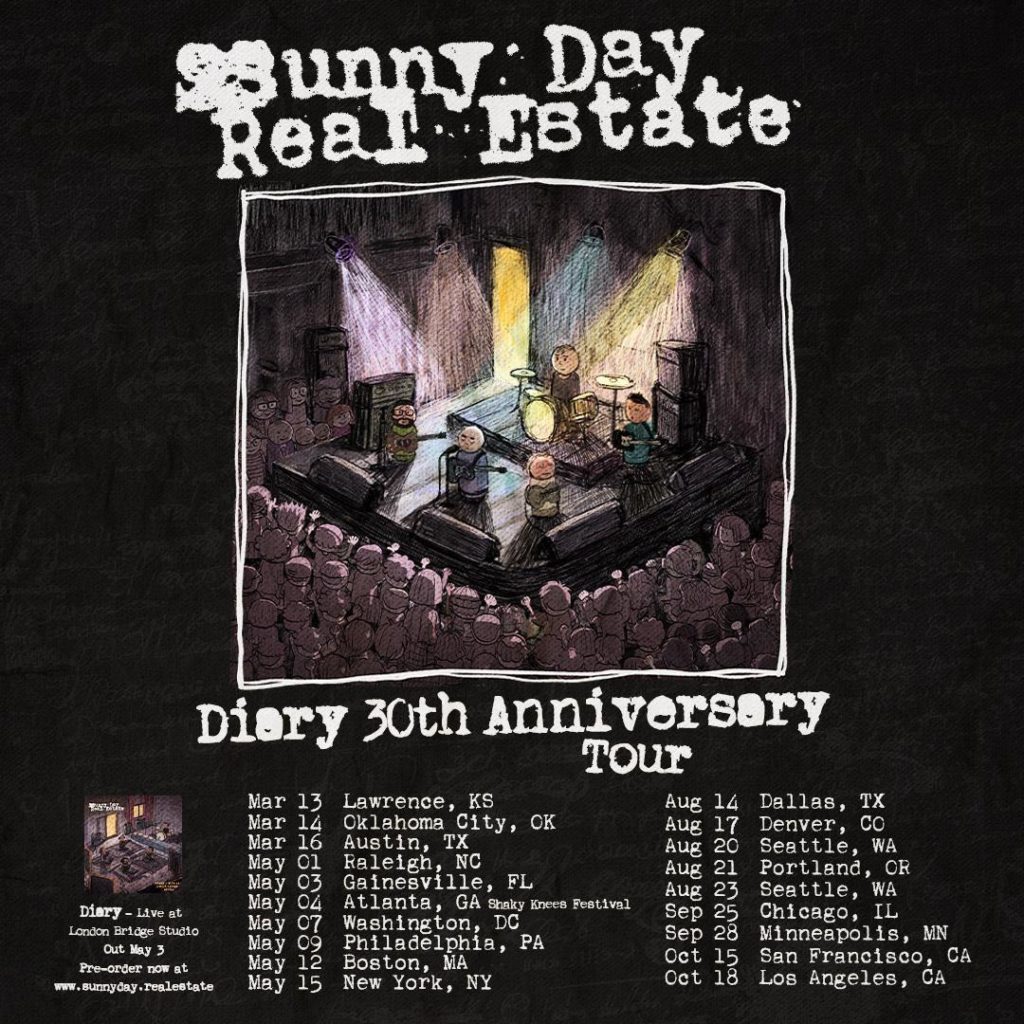 Sunny Day Real Estate Announce 2024 U.S. Tour Dates, New Song “Novum
