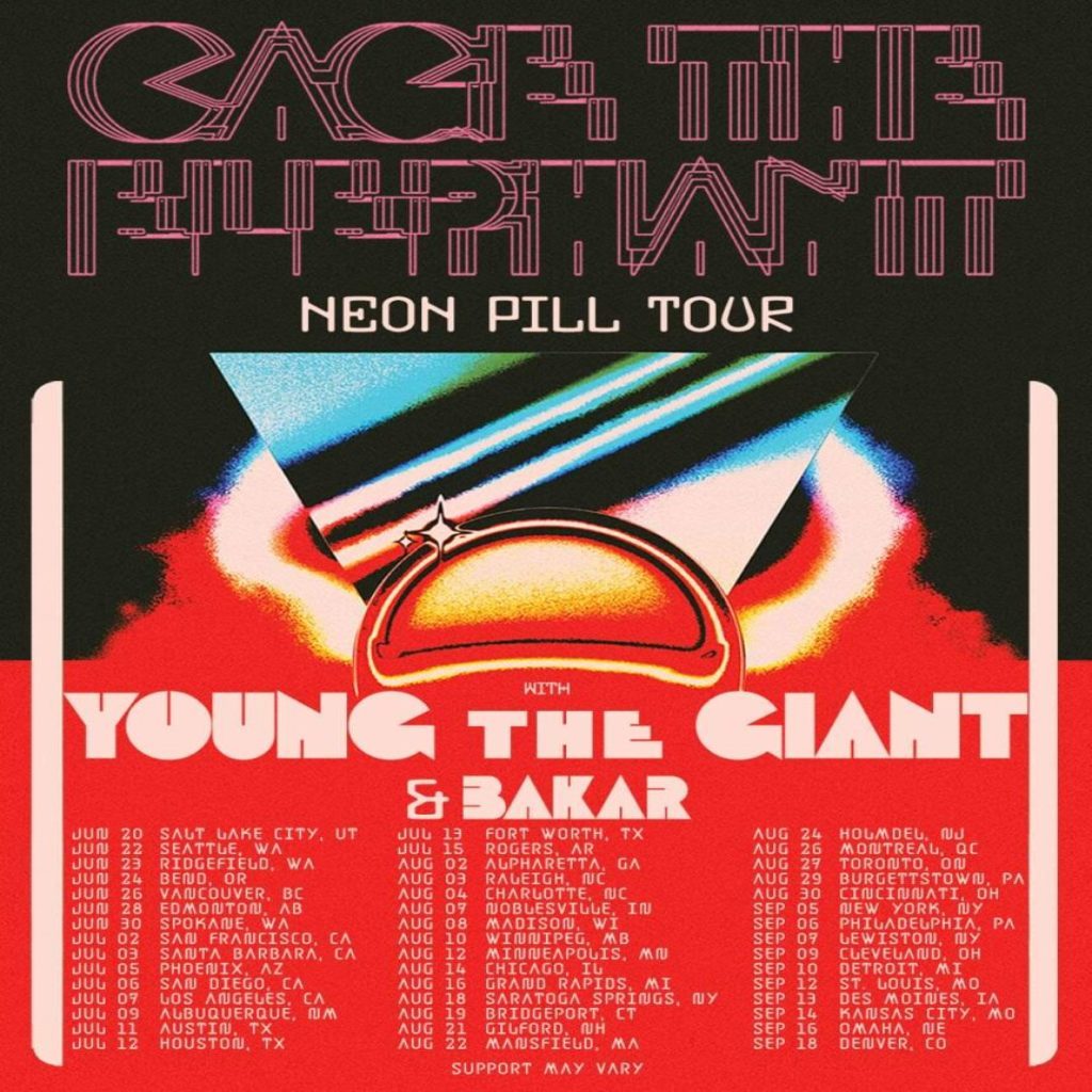 Cage The Elephant Announce New Album Neon Pill For May 2024 Release