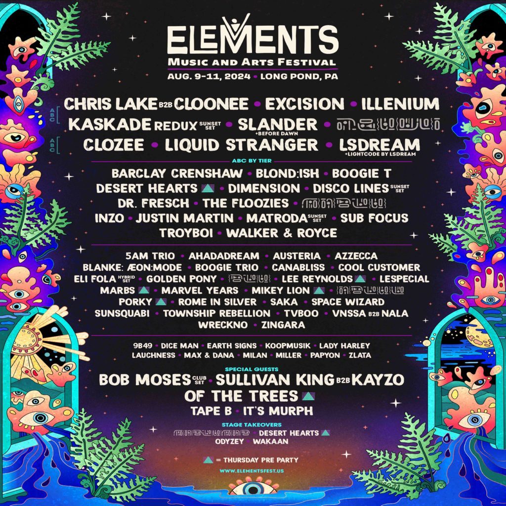 Elements Music Festival Announces 2025 Lineup Featuring Kaskade