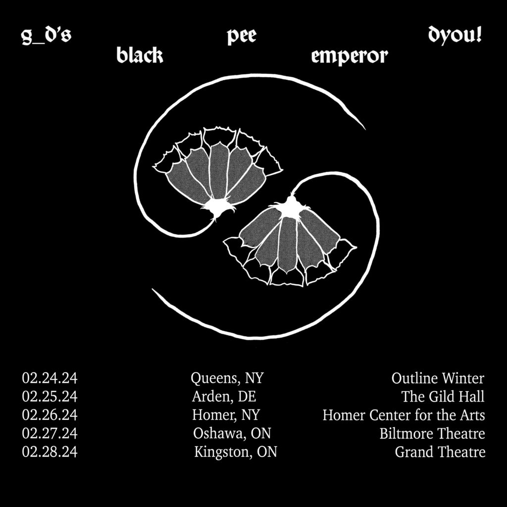 Godspeed You! Black Emperor Announce Winter 2024 North American Tour