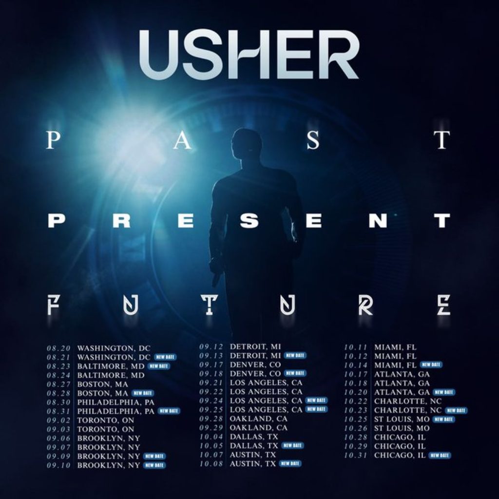 Usher Announces Summer & Fall 2025 North American Tour Dates mxdwn Music