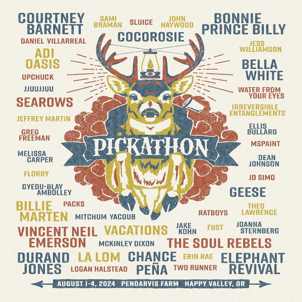 Pickathon Announces 2024 Lineup Courtney Bonnie Prince Billy