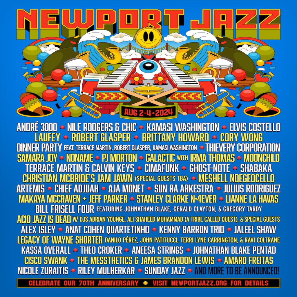 Newport Jazz Festival Announces 2024 Lineup Featuring Thievery