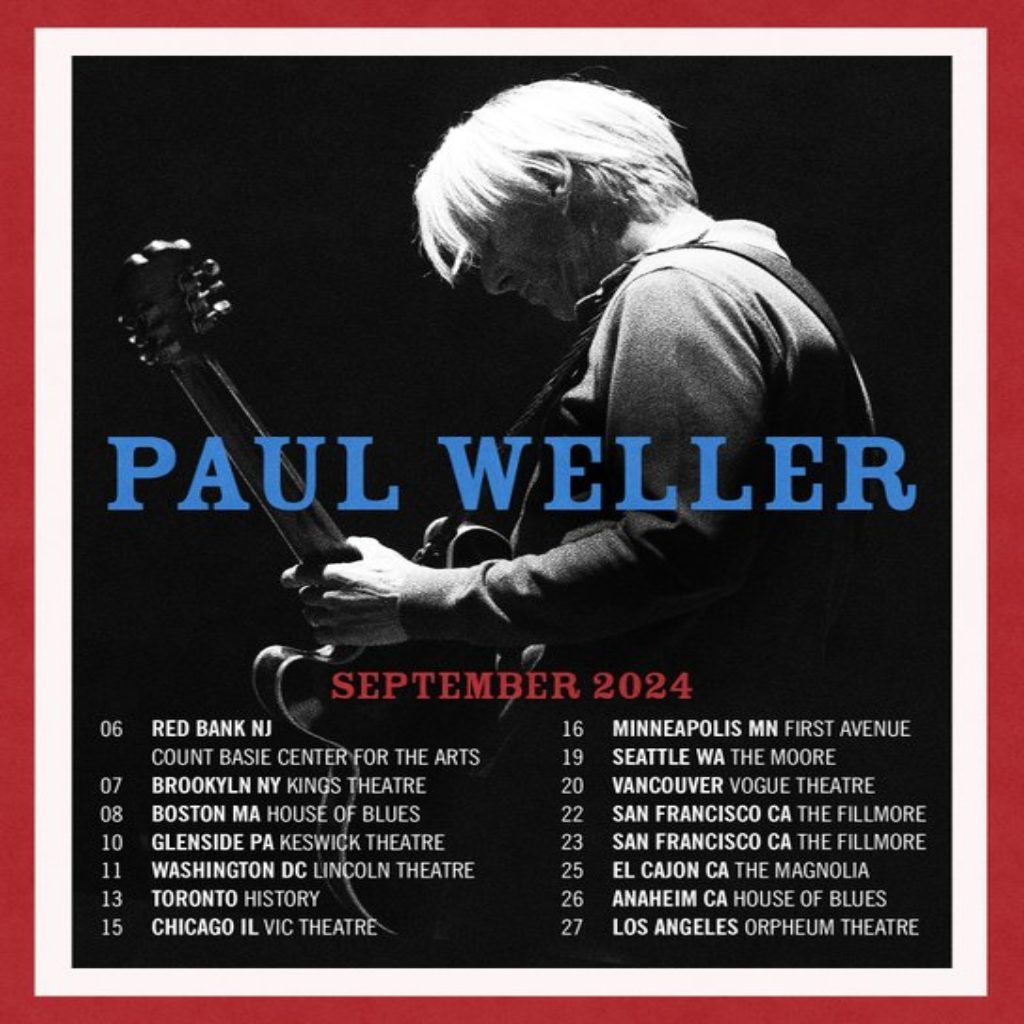 Paul Weller Announces Summer 2024 North American Tour Dates In Support