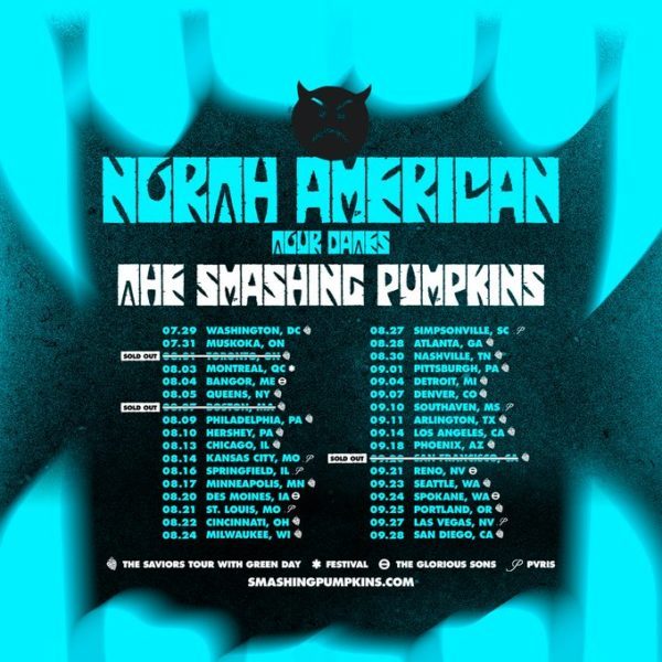 The Smashing Pumpkins Announce Summer 2024 North American Tour Dates