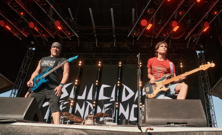 Robert Trujillo from Metallica joins Suicidal Tendencies for “Lovely” and “I Saw Your Mommy.”