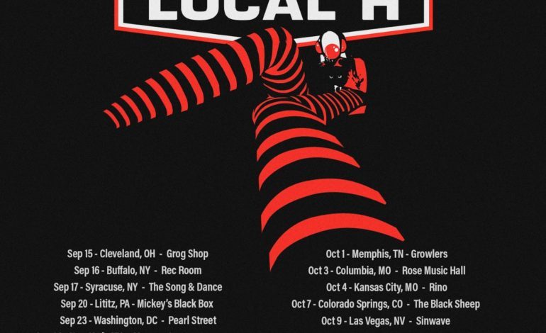 Local H is set to play at Mercury Lounge on Tuesday September 24th