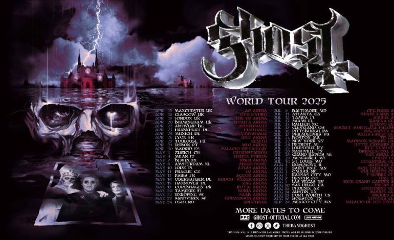 Ghost is bringing their tour to Madison Square Garden on July 22nd