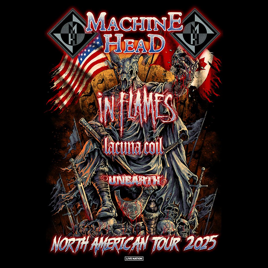 Machine Head and In Flames are coming to Brooklyn Paramount on April 23rd