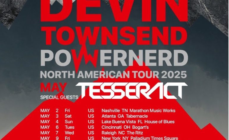 Devin Townsend will be at Palladium Times Square on May 9th