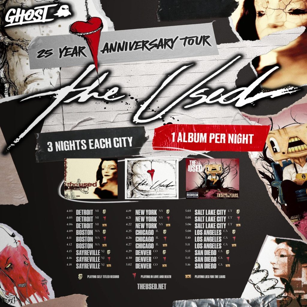 ミュージック LA-PPISCH 25th Anniversary Tour You ready for the Every Six Seconds tour?! 🤘 Tickets on sale now