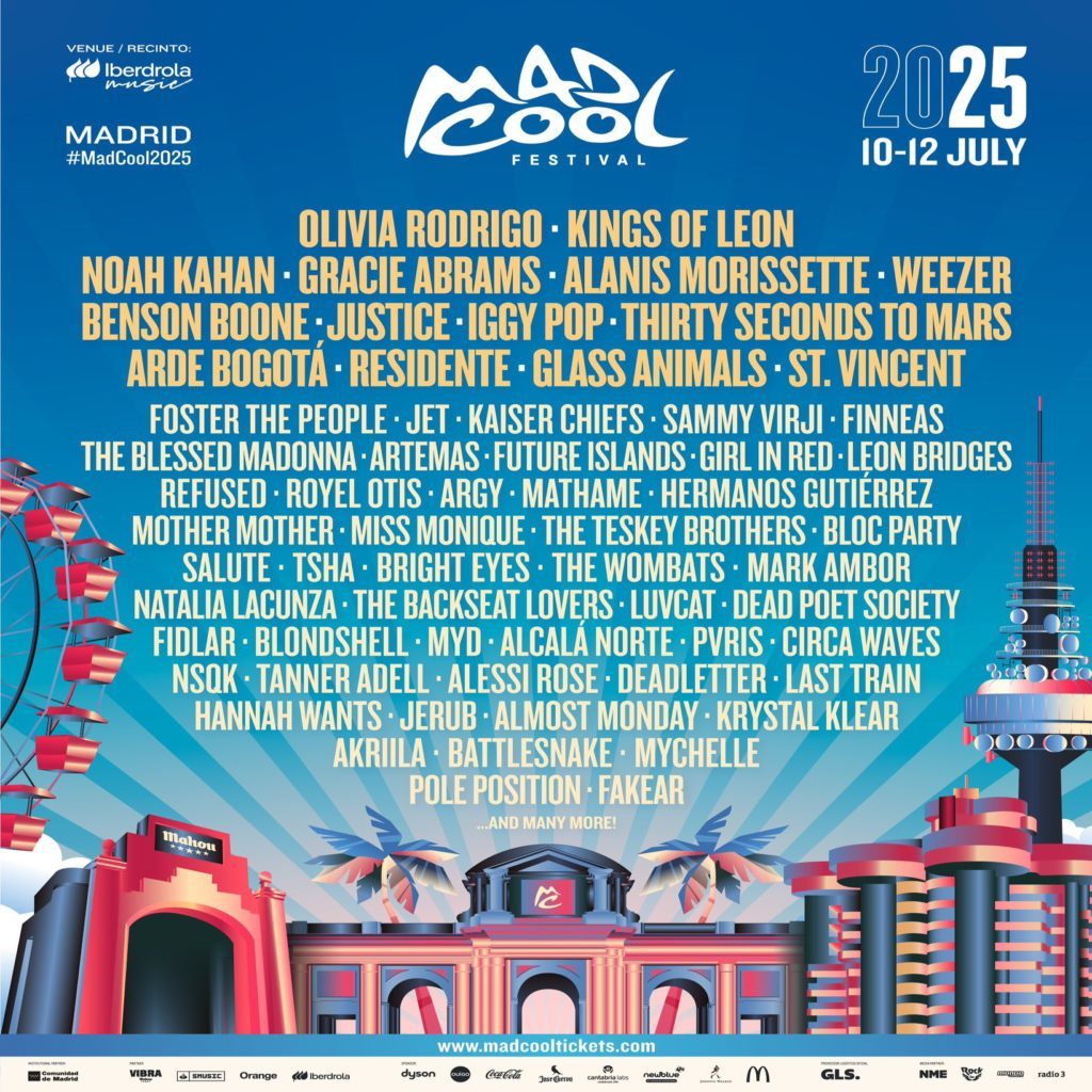 Mad Cool Announce 2025 Lineup Featuring St. Vincent, Kings Of Leon ...