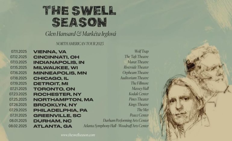 The Swell Season at the Auditorium Theater on Jul. 18, 2025