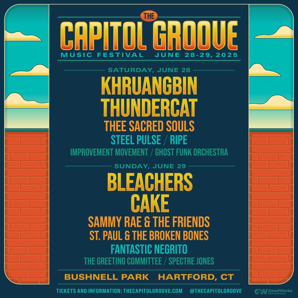 Capitol Groove Announces 2025 Lineup Featuring Khruangbin, Bleachers