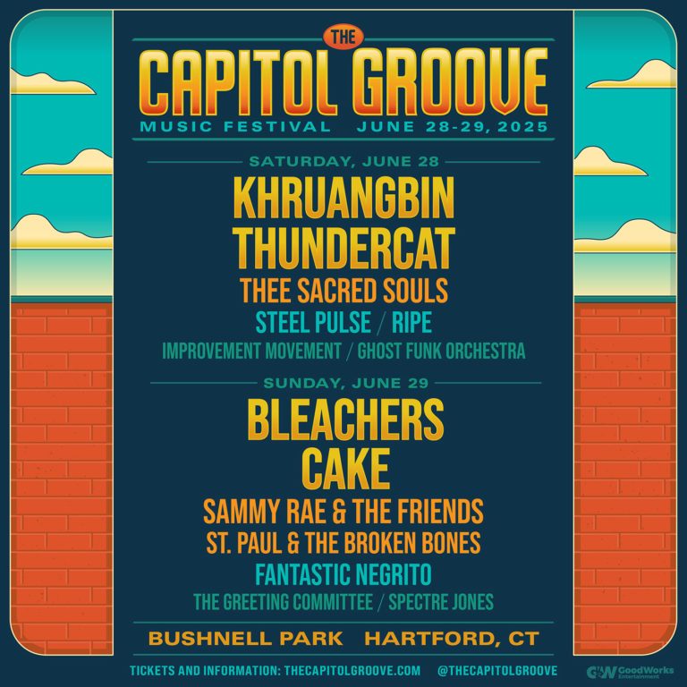 Capitol Groove Announces 2025 Lineup Featuring Khruangbin, Bleachers