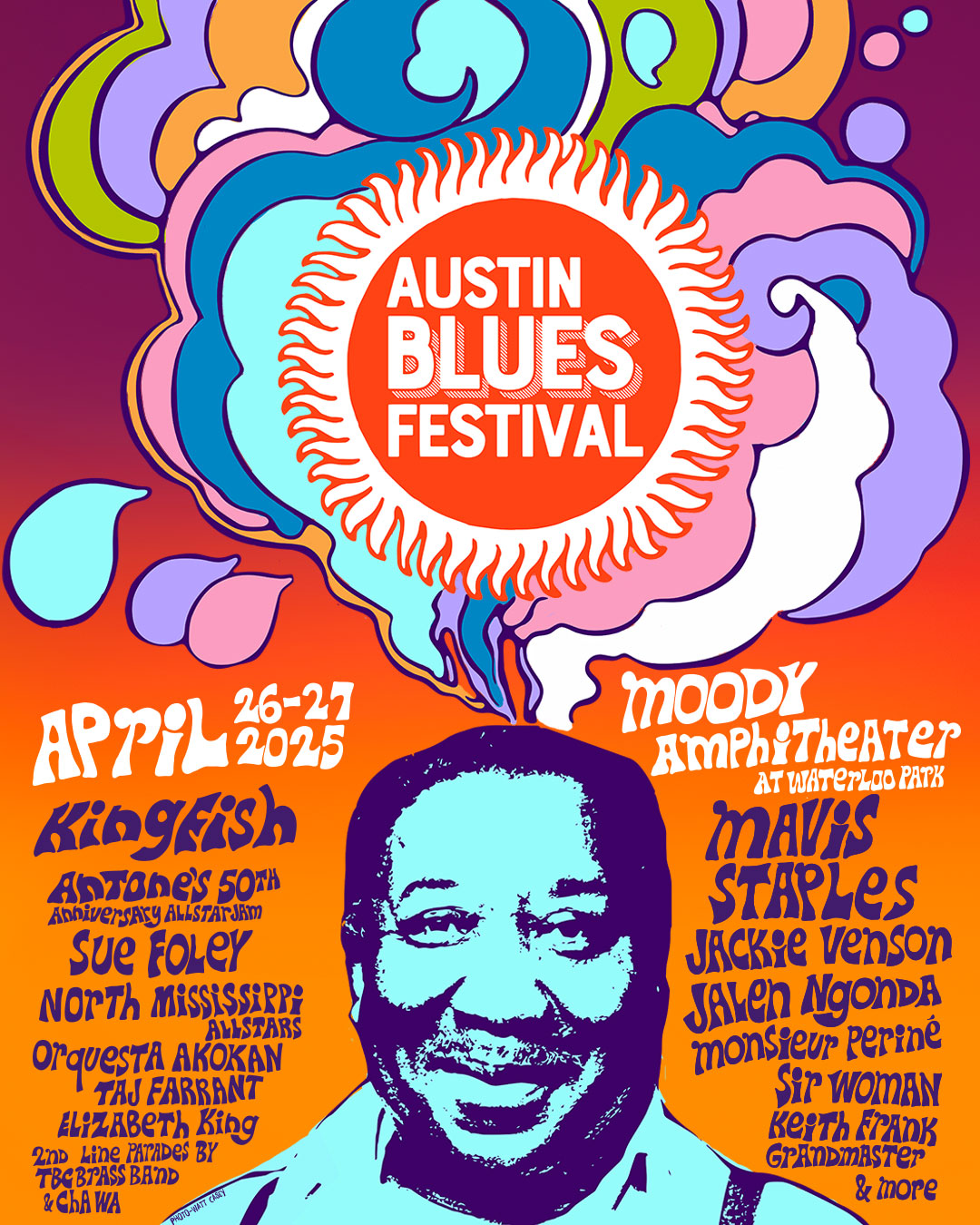 The Austin Blues Festival, April 26-27, 2025